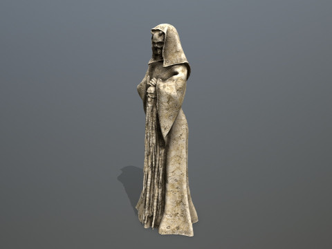 Statue 3 3D Model