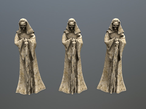 Statue 3 3D Model