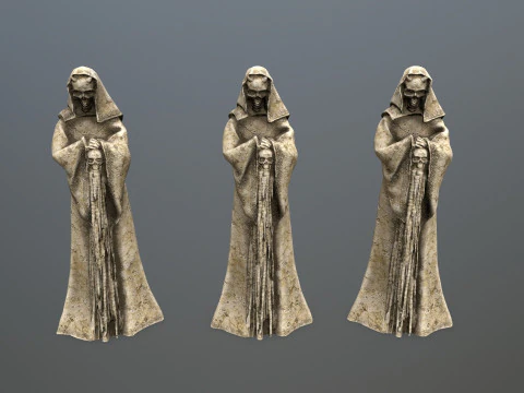 Statue 3 3D Model