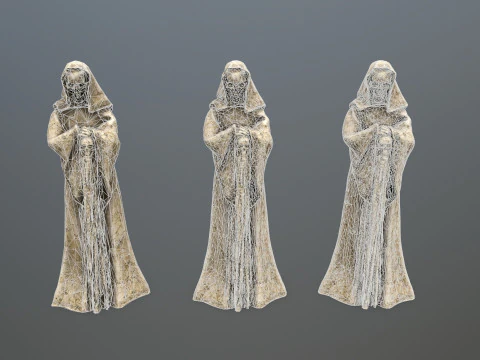Statue 3 3D Model