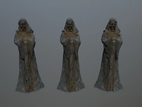 Statue 4 3D Model