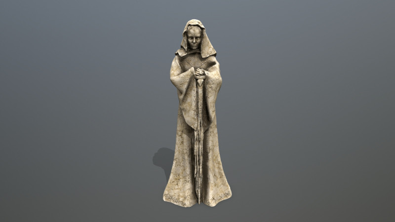 Statue 5 3D Model .c4d .max .obj .3ds .fbx .stl .blend 