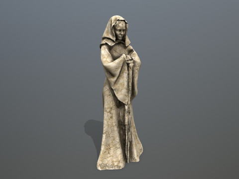 Statue 5 3D Model