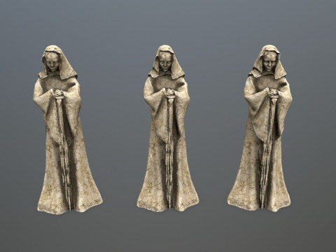 Statue 5 3D Model