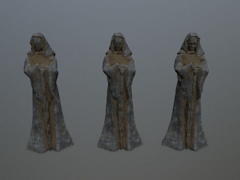 Statue 6 Modèle 3D