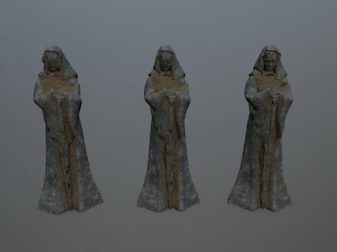 Statua 6 Model 3D