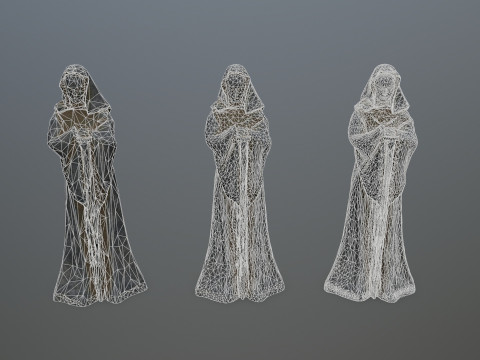 Statue 6 Modèle 3D