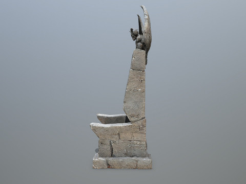 Devil Stone Throne 1 3D Модель