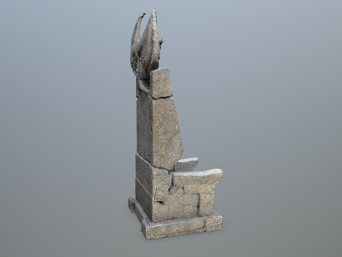 Devil Stone Throne 1 3D Модель