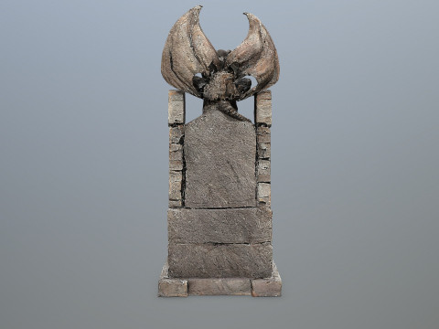 Devil Stone Throne 4 Modelo 3D