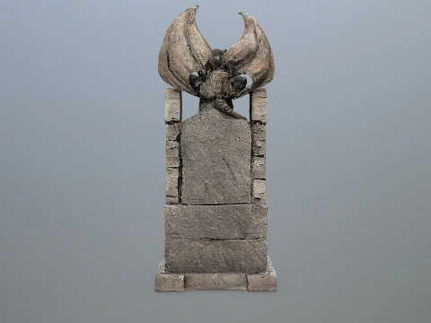 Devil Stone Throne 4 3D Model
