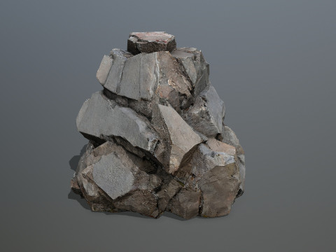 Desert rocks 3Dモデル