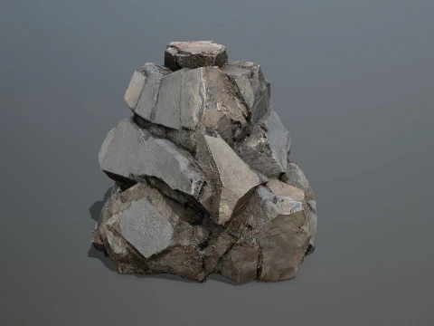 Desert rocks 3D Model