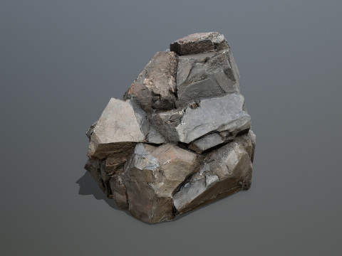 Desert rocks 3Dモデル
