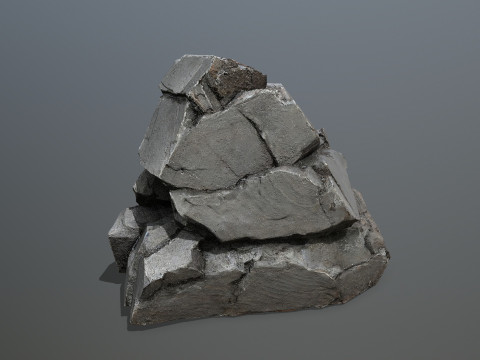 Desert rocks 3Dモデル