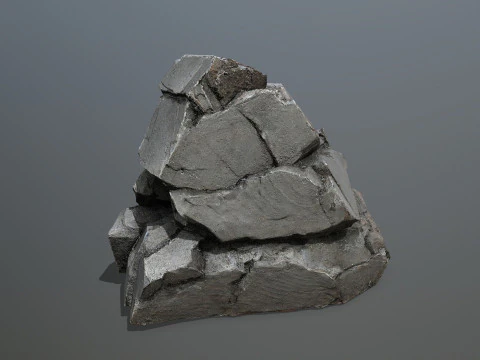 Desert rocks 3D Model