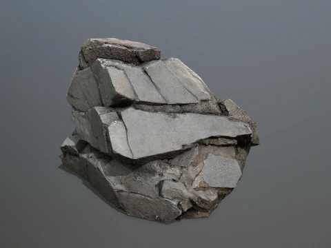 Desert rocks 3D Model