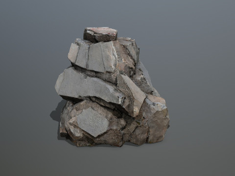 Desert rocks 3Dモデル