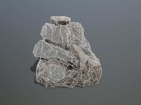 Desert rocks 3Dモデル
