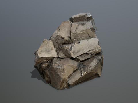 Desert rocks 3D-Modell