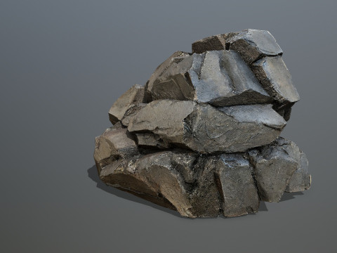 Desert rocks 3D-Modell