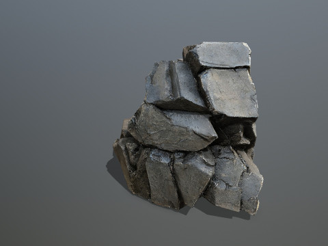 Desert rocks 3D-Modell