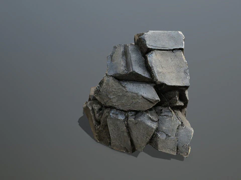 Desert rocks 3D Model