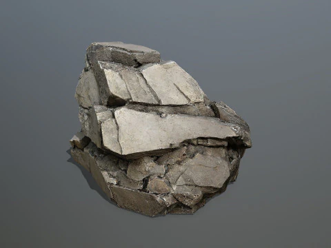 Desert rocks 3D Model