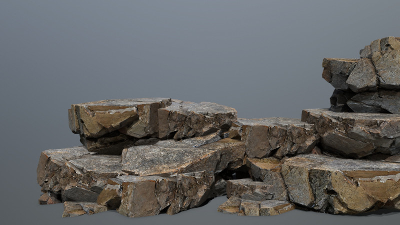 Desert rocks Modèle 3D .c4d .max .obj .3ds .fbx .stl .blend 