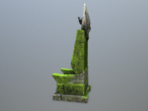 Devil Stone Throne 3D मॉडल