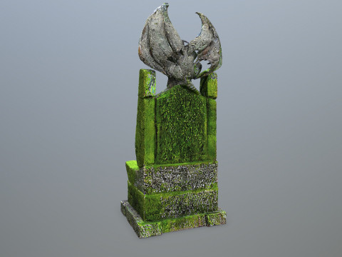 Devil Stone Throne 3D मॉडल