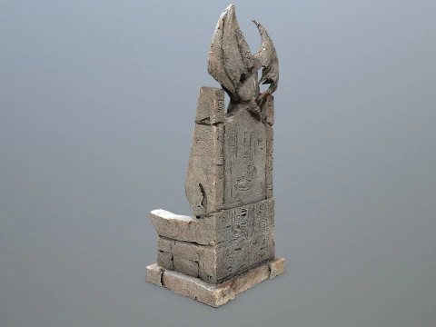 Devil Stone Throne 3D Model