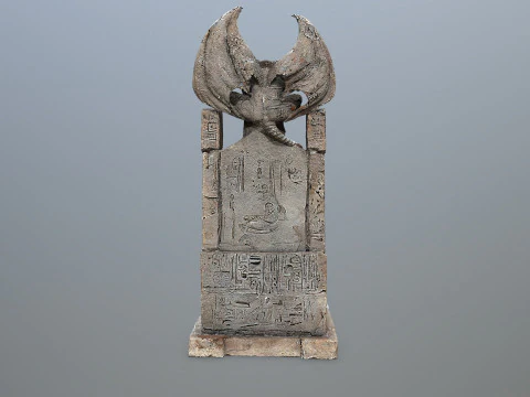 Devil Stone Throne 3D Model