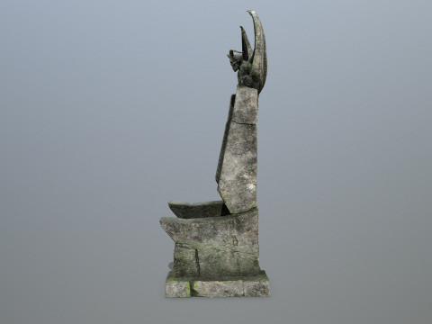 Devil Stone Throne 3D 모델