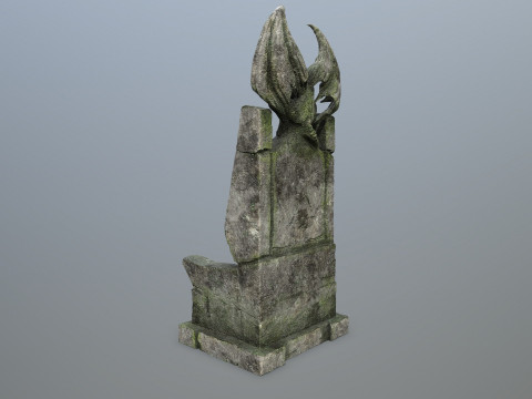 Devil Stone Throne 3D 모델