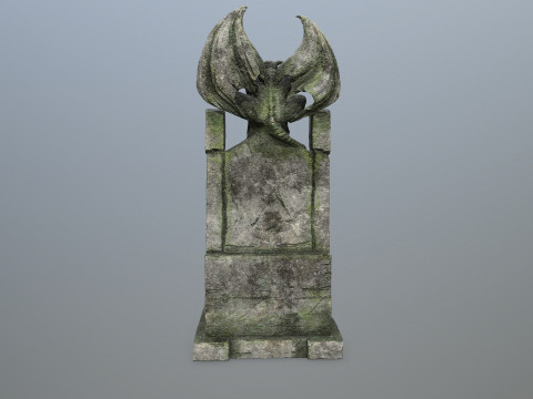 Devil Stone Throne 3D 모델