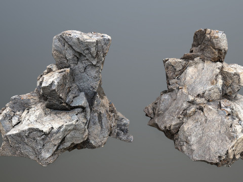 Desert Rocks 3D Model