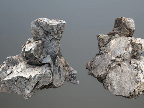 Desert Rocks 3D Model