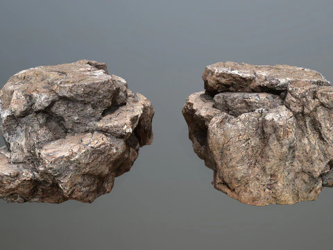 Desert Rocks 3D Model