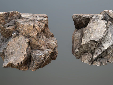 Desert Rocks 3D Model