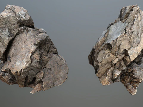 Desert Rocks 3D Model