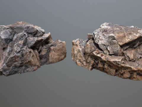 Desert Rocks 3D Model