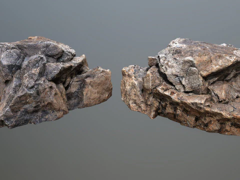 Desert Rocks 3D Model