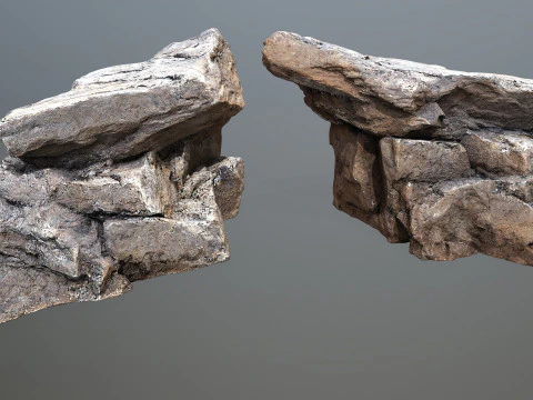 Desert Rocks 3D Model