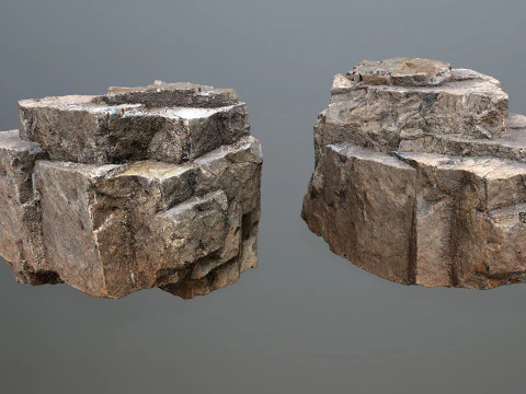 Desert Rocks 3D Model