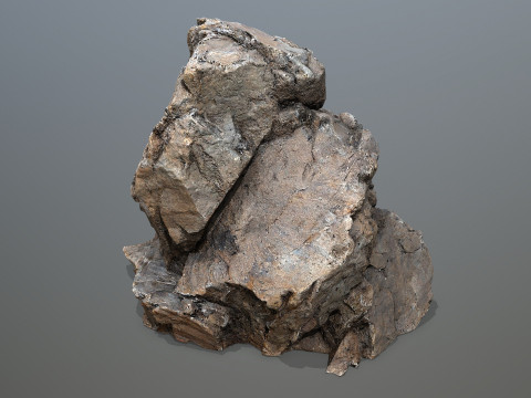 Desert Rocks 3D Model