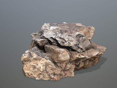 Desert Rocks 3D Model