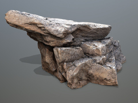 Desert Rocks 3D Model