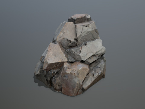 Desert rocks 3D Модель