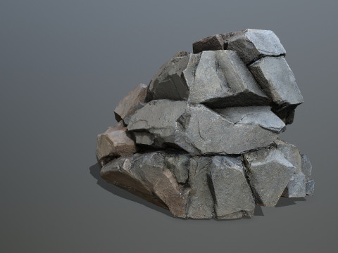 Desert rocks 3D Модель